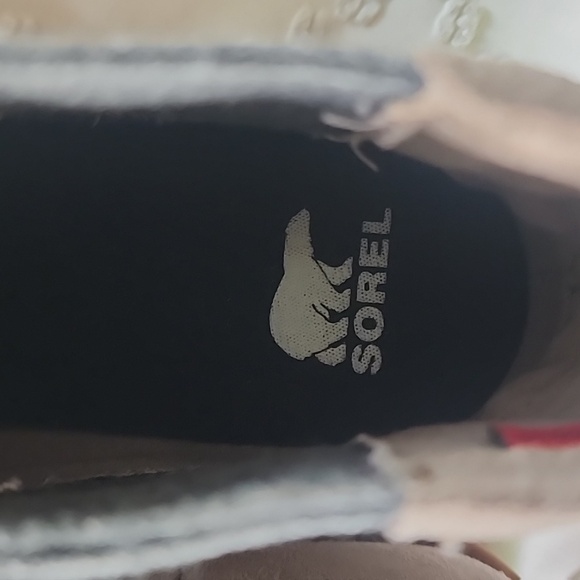 New SOREL Emelie II Chelsea Boots Size 8.5 Womens In Taupe - Picture 8 of 10